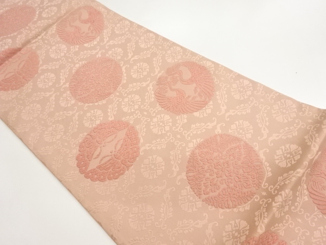 JAPANESE FUKURO OBI / WOVEN BIRD